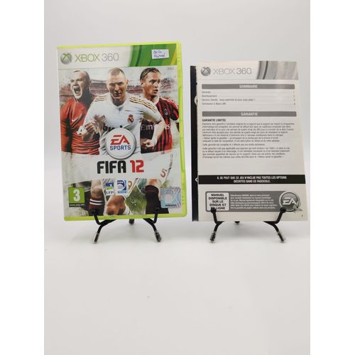 Jeu Xbox 360 Fifa 12 En Boite, Complet (Boite Abîmée)
