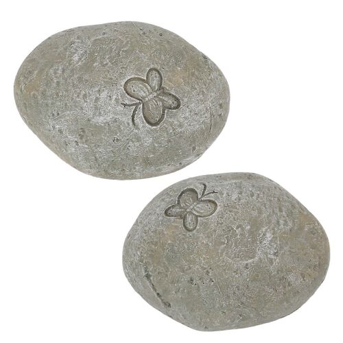 Pierre Commémorative Pour Animaux De Compagnie, Pierre De Jardin, Impression Papillon, Marqueur Funéraire En Résine, Cadeau Commémoratif Pour Animaux De Compagnie, Lichen