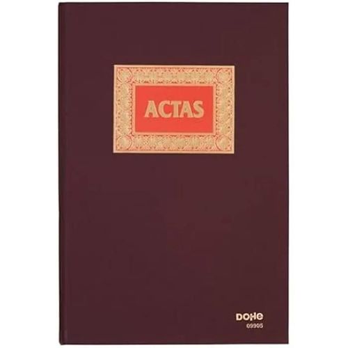 Livre d'actes - DOHE - 09905 - Bordeaux - A4 - 100 Volets - Reliure de qualité