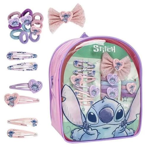 Sac à dos - Cerda - Disney Stitch - Rose/Violet - Ludique - Primaire