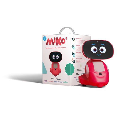 Miko 3 : Robot IA pour enfants, éducation STEM, écran tactile, caméra grand angle HD