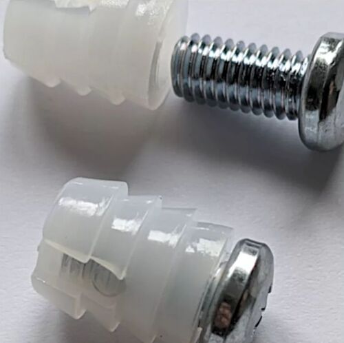 Fix My Kea - 102267-105163 - plastic sleeve and metal screw assemblies - IKEA MALM HEMNES