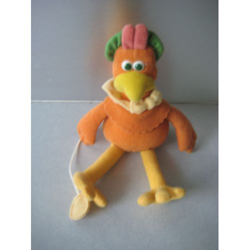 Peluche Musical Poule Chicken Run Dreamworks 21 Cm