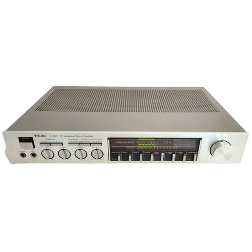 PURE VINTAGE TEAC A-707 - 2 x 50W RMS - 1982 - JAPAN - MM/MC - EXC ÉTAT ++