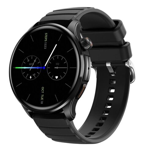 Montre Connectée Sportive Étanche Avec Moniteur De Santé Et Notifications Noir YONIS