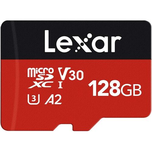 Micro Sd 128 Go Carte Micro Sd Jusqu'À 160/90 Mo/S(R/W), Carte Mémoire Microsdxc Avec Adaptateur Sd, A2, U3, C10, V30, Micro Sd Pour Nintendo Switch Gopro Smartphone Tablette Camér[SDC630756]