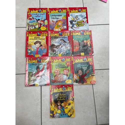 Lot 10 Magazines J’Aime Lire