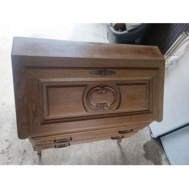 Secrétaire Vintage Tout En Chene