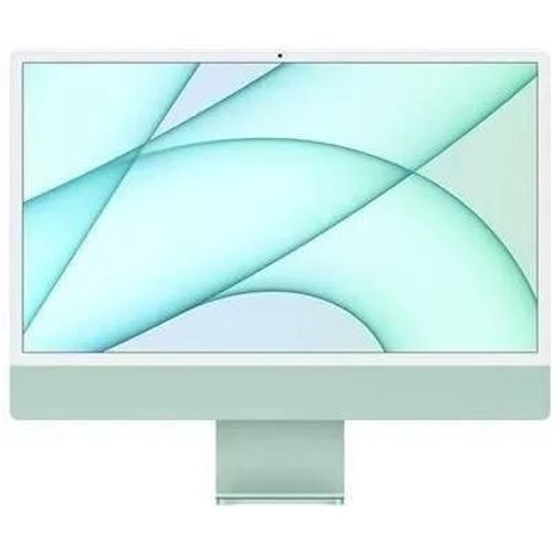 iMac 24' 2021 M1 3,2 Ghz 8 Go 256 Go GPU 7 coeurs Vert - Reconditionné - Très bon état