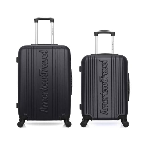 AMERICAN TRAVEL - Lot de 2 - Valise weekend et valise cabine SPRINGFIELD