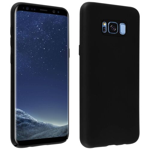 Coque Samsung Galaxy S8 Plus Silicone Semi-rigide Mat Finition Soft Touch Noir
