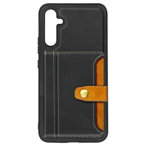Coque Pour Samsung Galaxy A34 5g Portefeuille Fonction Support Versa Case Noir