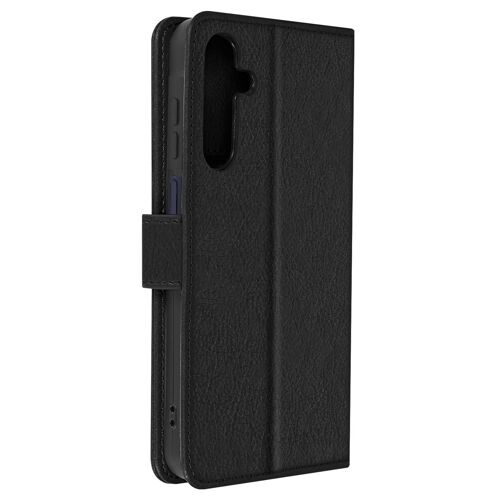 Étui pour Samsung Galaxy A25 Portefeuille et Support Vidéo Noir