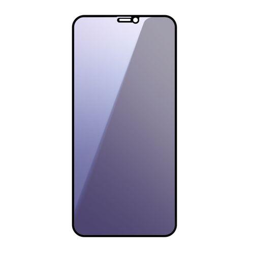Protège Écran Pour Iphone 12 Et 12 Pro Verre Trempé Anti-Lumière Bleue Noir
