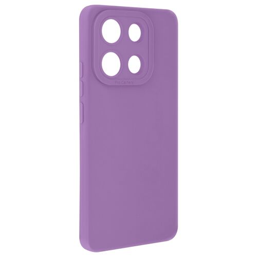 Coque pour Redmi Note 13 Pro 5G en Silicone Souple avec Renfort Bloc Caméra Violet