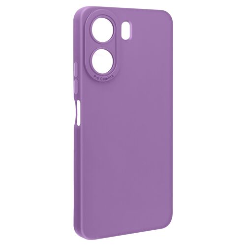Coque pour Xiaomi Redmi 13C Silicone Mat Protection Caméra Violet