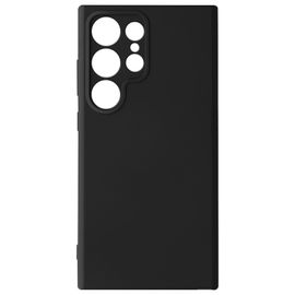 Coque Pour Samsung Galaxy S24 Ultra Semi-Rigide Soft-Touch Fast Cover Noir
