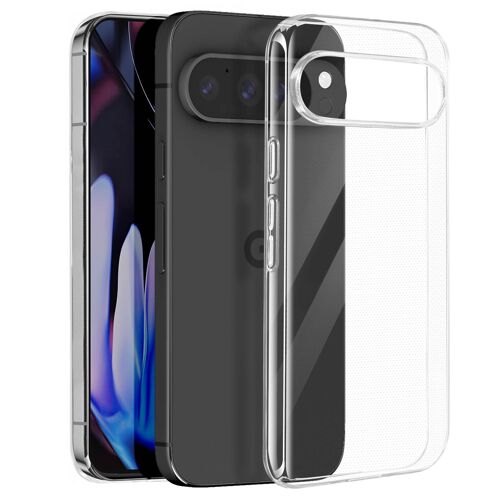 Coque pour Google Pixel 9 Pro XL Silicone Souple Mayaxess Transparent