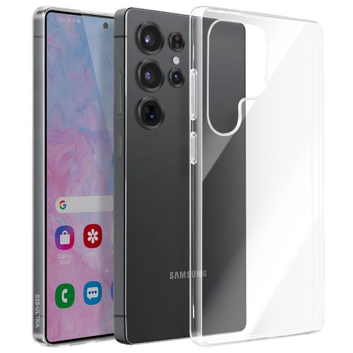 Coque pour Samsung Galaxy S25 Ultra Silicone Gel Souple Épaisseur 1mm Transparent