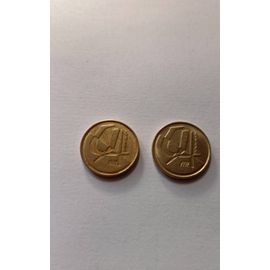 Deux Pieces 5 Pesetas 1991 Et 1992 Republique Espana
