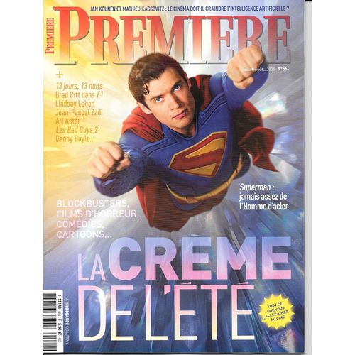 Premiere Le Magazine Du Cinema N° 564 Juillet Aout 2025