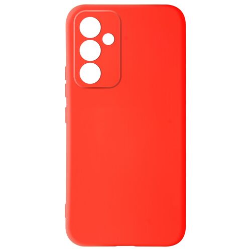 Coque Pour Samsung Galaxy A34 5g Semi-Rigide Soft-Touch Fine Fast Cover Rouge
