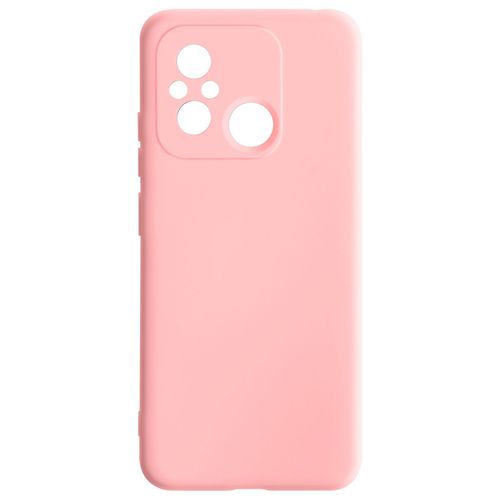 Coque Pour Xiaomi Redmi 12c Semi-Rigide Soft-Touch Fast Cover Rose