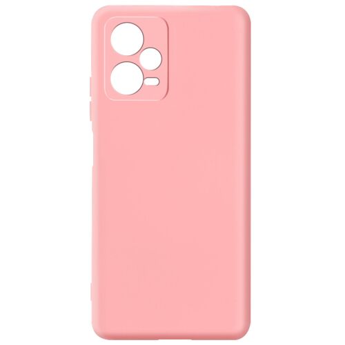 Coque pour Xiaomi Redmi Note 12 5G Semi-rigide Soft-touch Fast Cover Rose