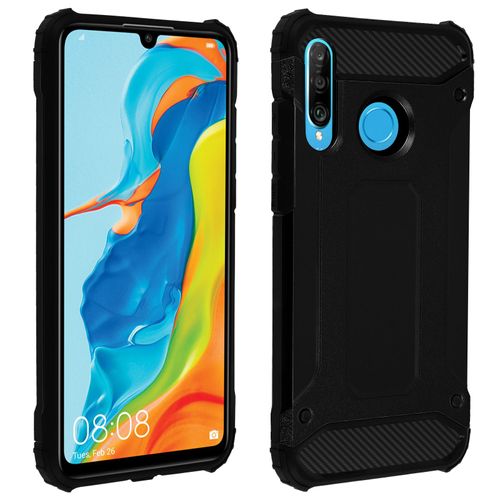 Coque Huawei P30 Lite Protection Hybride Antichoc 1.8m Defender II - Noir