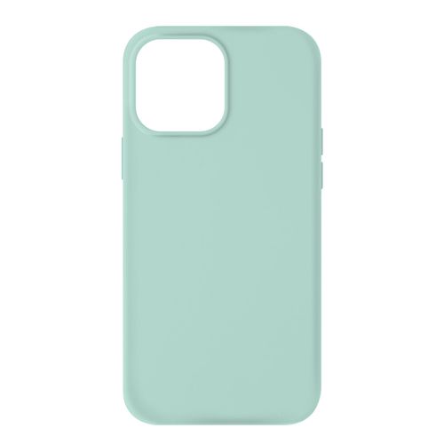 Coque iPhone 13 Pro Silicone Semi-rigide Finition Soft-touch vert opaline