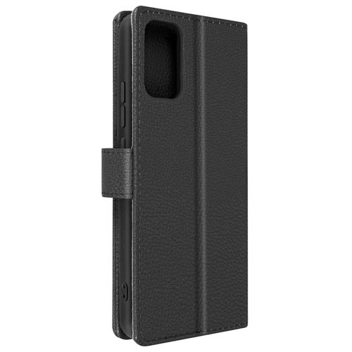 Housse Pour Tcl 403 Support Vidéo Portefeuille Simili Cuir Noir