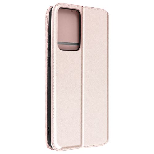 Housse Pour Xiaomi 13 Lite Clapet Magnétique Porte-Carte Support Vidéo Rose