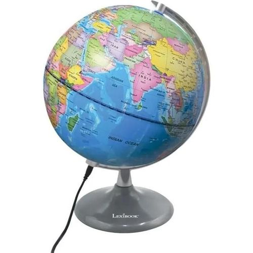 Lexibook Globe Terrestre Jour & Nuit Lumineux