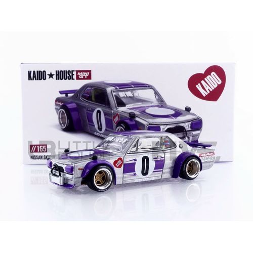 Mini Gt 1/64 - Nissan Skyline Gt-R (Kpgc10) Kaido Works V1 - 1969 Khmg165-Mini Gt