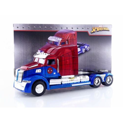 Jada Toys 1/24 - Western Star 5700 Xe Truck Tractor Marvel Spider-Man 35408r-Jada Toys