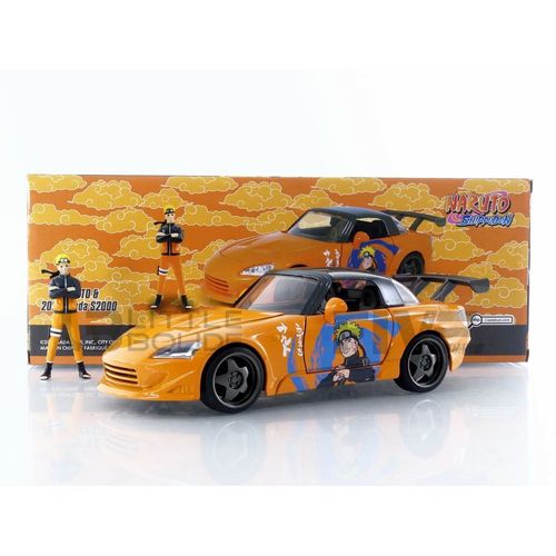 Jada Toys 1/24 - Honda S2000 With Naruto Figure - 2001 35351or-Jada Toys