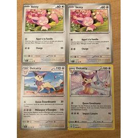 (1781) 2x Skitty + 2x Delcatty (Pokemon) 