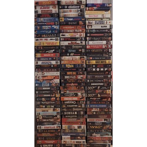 Cassettes Vidéos V.H.S