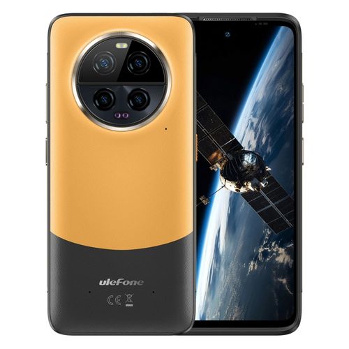 Ulefone Armor 23 Ultra 5G Téléphone Portable Incassable,atellitare GPS SMS,,24Go+512Go Orange