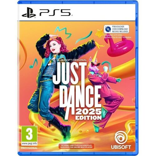 Juego Just Dance 2025 Carátula Con Código De Descarga Para Playstation 5 | Ps5