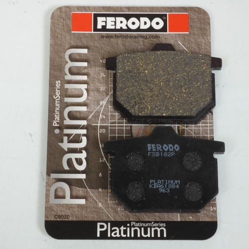Plaquette De Frein Ferodo Pour Moto Honda 500 Cx Custom 1979 À 1981 Avg / Avd Neuf