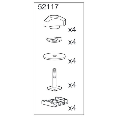 Thule Sac D'assemblage 52117 Pour Porte-Kayak K-Guard - Thule