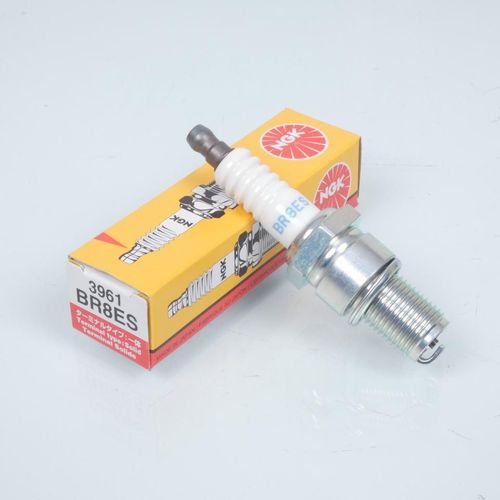 Bougie D'allumage Ngk Pour Moto Aprilia 50 Sx Racing 2006 À 2013 Br8es Olive Fixe / 3961 Neuf