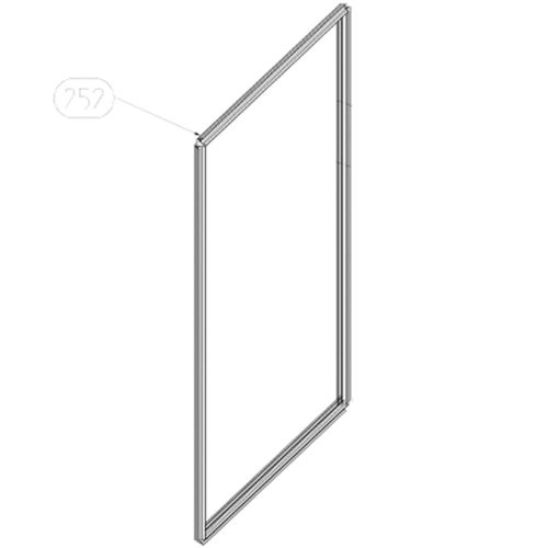 Joint de porte réfrigérateur (repère 252) Réfrigérateur congélateur (5928104700 BEKO GRUNDIG)