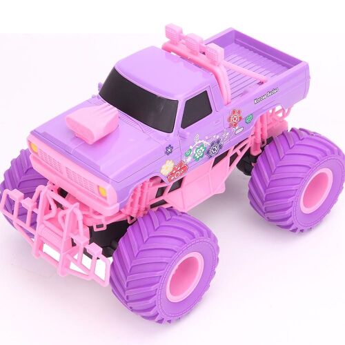 Voiture Télécommandée Tout-Terrain Avec Protection Anticollision Et Forte Adhérence Violet 2 YONIS