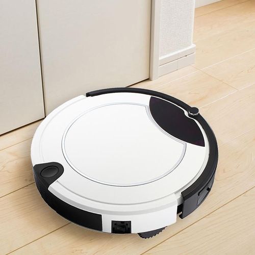 Robot Aspirateur Intelligent Écran Tactile Silencieux Pour Sols Tous Types Blanc YONIS