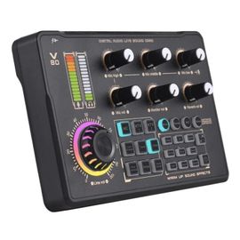 Table De Mixage Portable Pour Karaoké Et Streaming Avec Bluetooth 5.0 YONIS