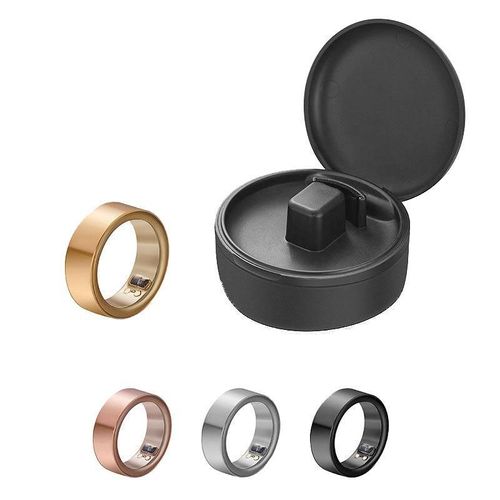 Bague Connectée Argentée Surveillance Cardiaque Et Sommeil Étanche Ip68 Argent Yonis