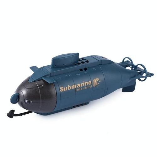 Bateau Télécommandé Rechargeable Mini Noir Pour Aquarium Avec Batterie Intégrée Bleu YONIS