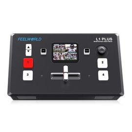 Table De Mixage Vidéo Multi-Caméra 4K USB3.0 PTZ Écran Tactile Compact Noir YONIS